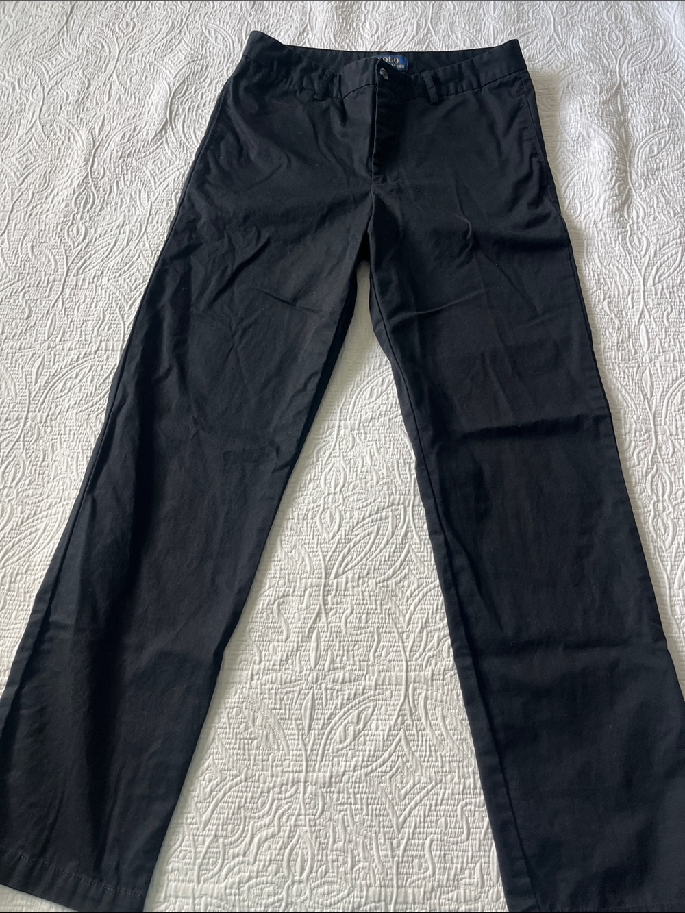Polo by Ralph Lauren Black Chinos size 16